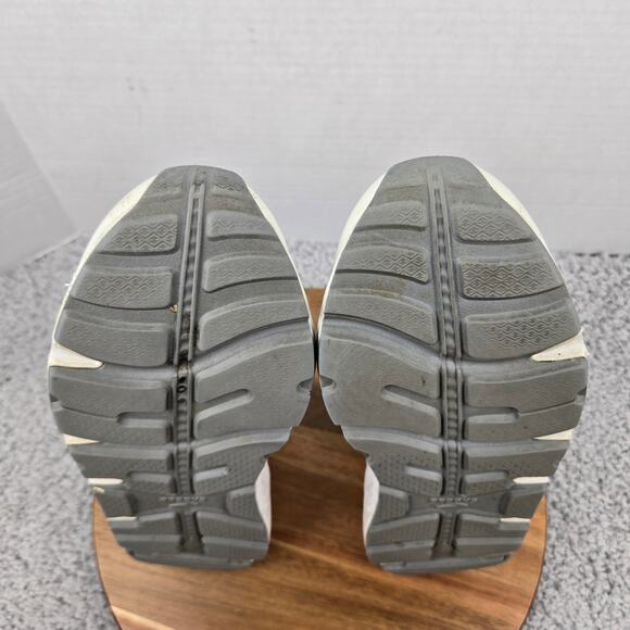 Brooks Mens 10.5D Addiction Walker White Leather Comfort Walking Lace Up Shoe - Picture 9 of 12